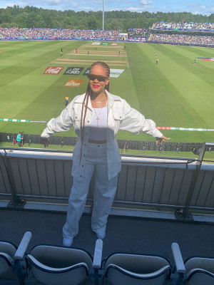 Rihanna - ICC World Cricket Cup, Riverside Ground in Chester-le-Street 07/01/19