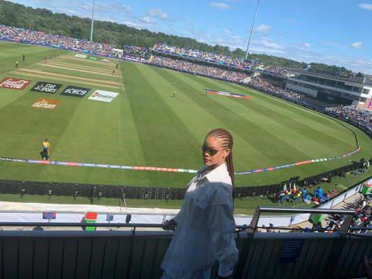 Rihanna - ICC World Cricket Cup, Riverside Ground in Chester-le-Street 07/01/19