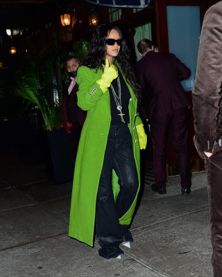 Rihanna - Carbone Restaurant in New York 11/02/2021