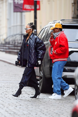 Rihanna - Celine Store in New York 12/02/2021