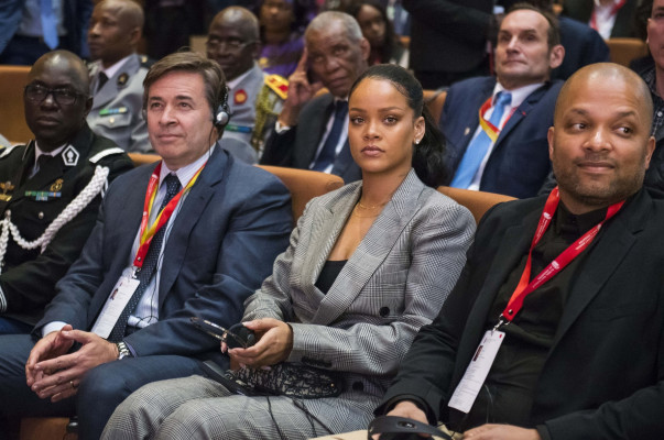 Rihanna - Global Partnership For Education 02/02/2018