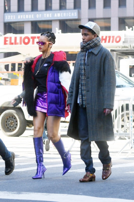 Rihanna - Basquiat's Exhibit in New York 12/03/2021
