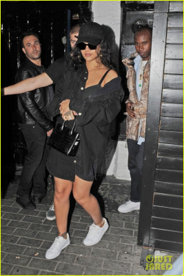 Rihanna - The Scotch Club in London (June 2018)