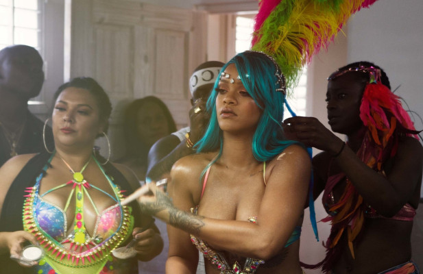 Rihanna at CropOver Carnival in Barbados August 2017