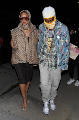 Rihanna - Giorgio Baldi Restaurant in Santa Monica 01/11/2022