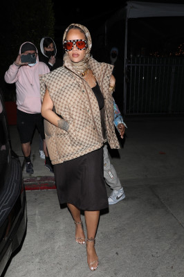 Rihanna - Giorgio Baldi Restaurant in Santa Monica 01/11/2022