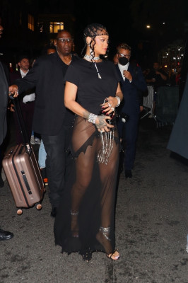 Rihanna - Rihanna&#039;s Met Gala After Party in New York 09/13/2021