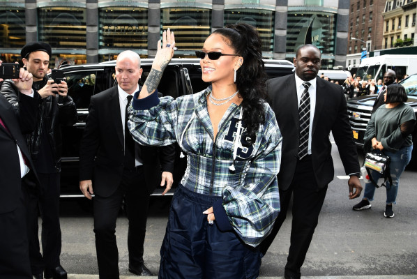 Rihanna - FENTY x PUMA Pep Rally at Bloomingdale in NY 10/13/2017