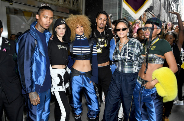 Rihanna - FENTY x PUMA Pep Rally at Bloomingdale in NY 10/13/2017