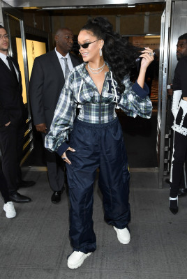 Rihanna - FENTY x PUMA Pep Rally at Bloomingdale in NY 10/13/2017