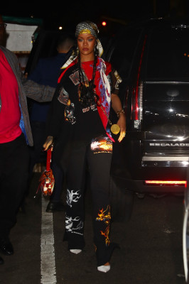 Rihanna - Carbone Restaurant in New York 09/14/2021
