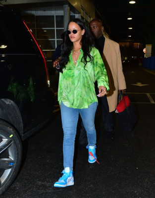 Rihanna - Pier 59 Studios in NY 04/15/2019
