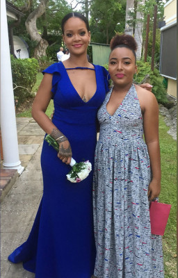 Rihanna - Friends Wedding in Barbados 08/18/2018