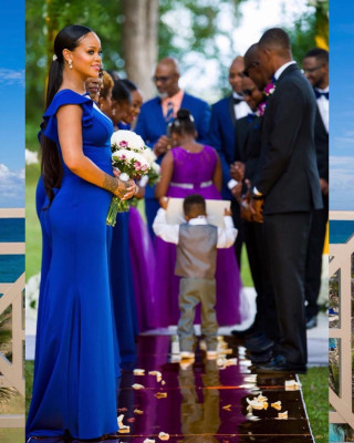 Rihanna - Friends Wedding in Barbados 08/18/2018