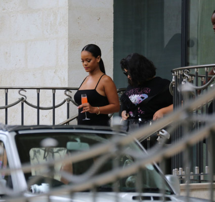 Rihanna in Barbados 08/19/2018