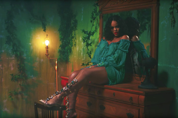 Rihanna for Manolo Blahnik