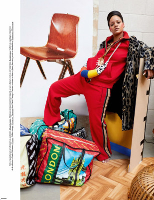 Rihanna for Vogue Paris December 2017 by Juergen Teller