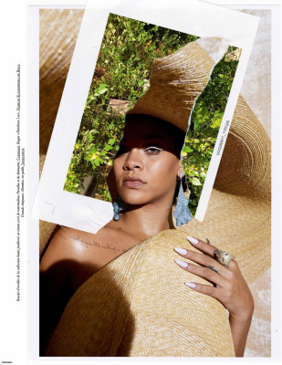 Rihanna for Vogue Paris December 2017 by Juergen Teller