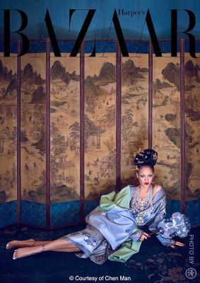 Rihanna by Chen Man for Harper&#039;s Bazaar China (2019)