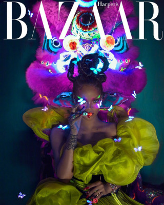 Rihanna by Chen Man for &#039;Harper&#039;s Bazaar China&#039; August 2019
