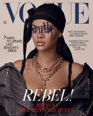 Rihanna by Steven Klein for Vogue UK (May 2020)