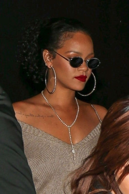 Rihanna - Drake&#039;s Birthday Party at Poppy Nightclub in Los Angeles 10/21/2019