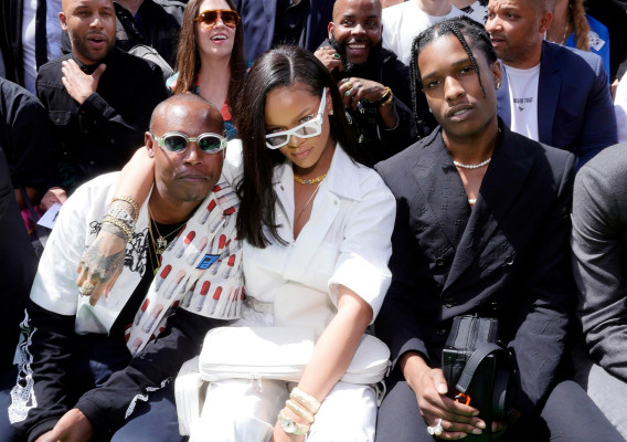 Rihanna - Louis Vuitton Show During Paris Fashion Week 06/21/2018