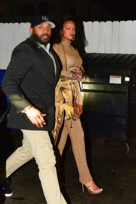 Rihanna - Giorgio Baldi Restaurant in Santa Monica 10/23/2019