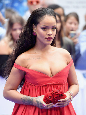 Rihanna at  Valerian Premiere in London 07/24/2017