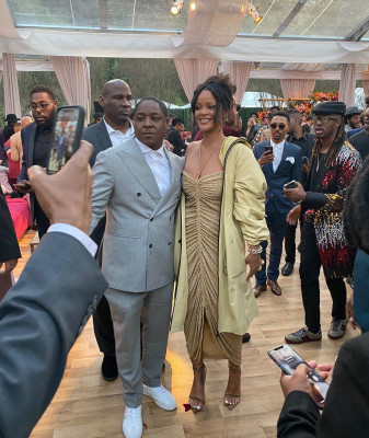 Rihanna - Roc Nation Pre-Grammy Brunch in Los Angeles 01/25/2020