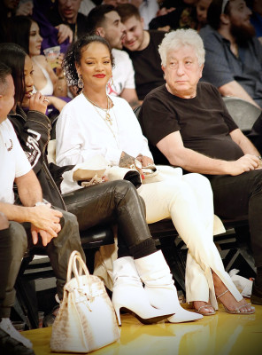 Rihanna - Los Angeles Lakers Game in LA 10/25/2019