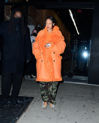 Rihanna - Flight Club Store in New York 01/26/2022