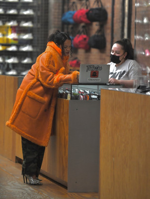 Rihanna - Flight Club Store in New York 01/26/2022