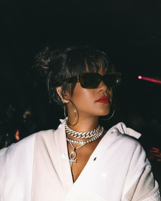 Rihanna - Thanksgiving Eve Party with ASAP Rocky in New York 11/27/2019