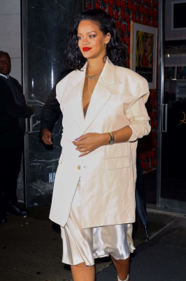 Rihanna - Kappo Masa Restaurant in NY 01/29/2019