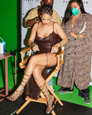 Rihanna - Fenty Skin Launch Party in LA 07/29/2020