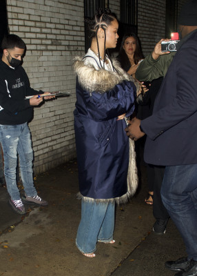Rihanna - Carbone Restaurant in New York 10/29/2021