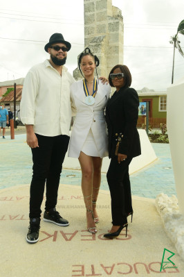 Rihanna-National Independence Honours Ceremony G. Square in Bridgetown 11/30/21