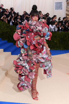 Rihanna at MET Gala in New York