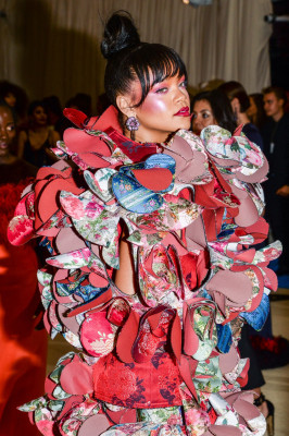 Rihanna at MET Gala in New York