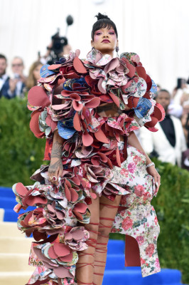 Rihanna at MET Gala in New York