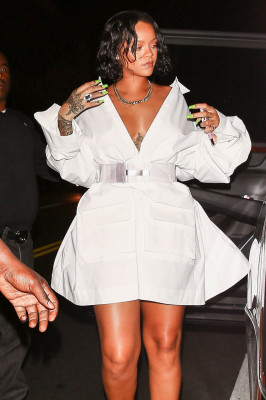 Rihanna Night Out Fashion – West Hollywood 