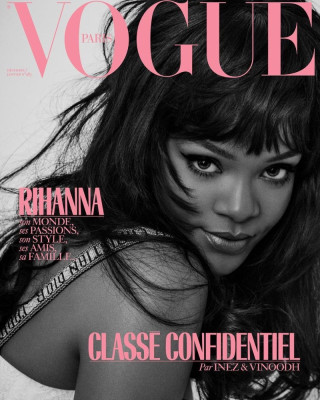 Rihanna Vogue Paris December 2017 January 2018 Cover