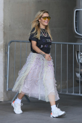 Rita Ora - KISS FM Studios in London 05/10/2018