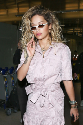 Rita Ora at LAX 04/16/2018