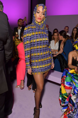 Rita Ora - Versace Fashion Show at MFW in Milan 09/21/2018