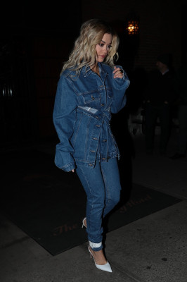 Rita Ora Leaving Hotel in New York 01/25/2018