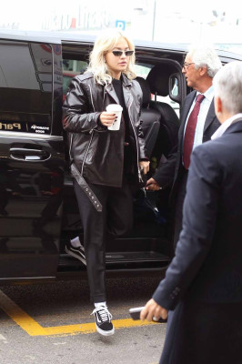 Rita Ora - Arriving Milan Malpensa Airport 10/26/2018