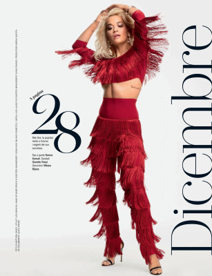 Rita Ora - Cosmopolitan Italia December 2018