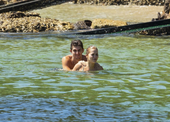 Rita Ora in a Bikini in Sydney Harbor 02/27/2021